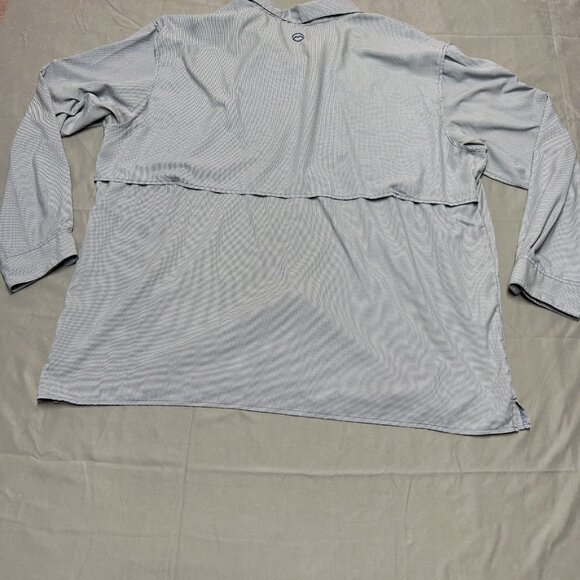 Magellan OutdoorsFish Gear Angler Fit Mag Wick Long Sleeve Vented Men's 3XL Blue - Picture 11 of 16